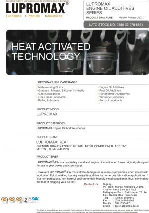 Lupromax Engine Oil Additives Series
